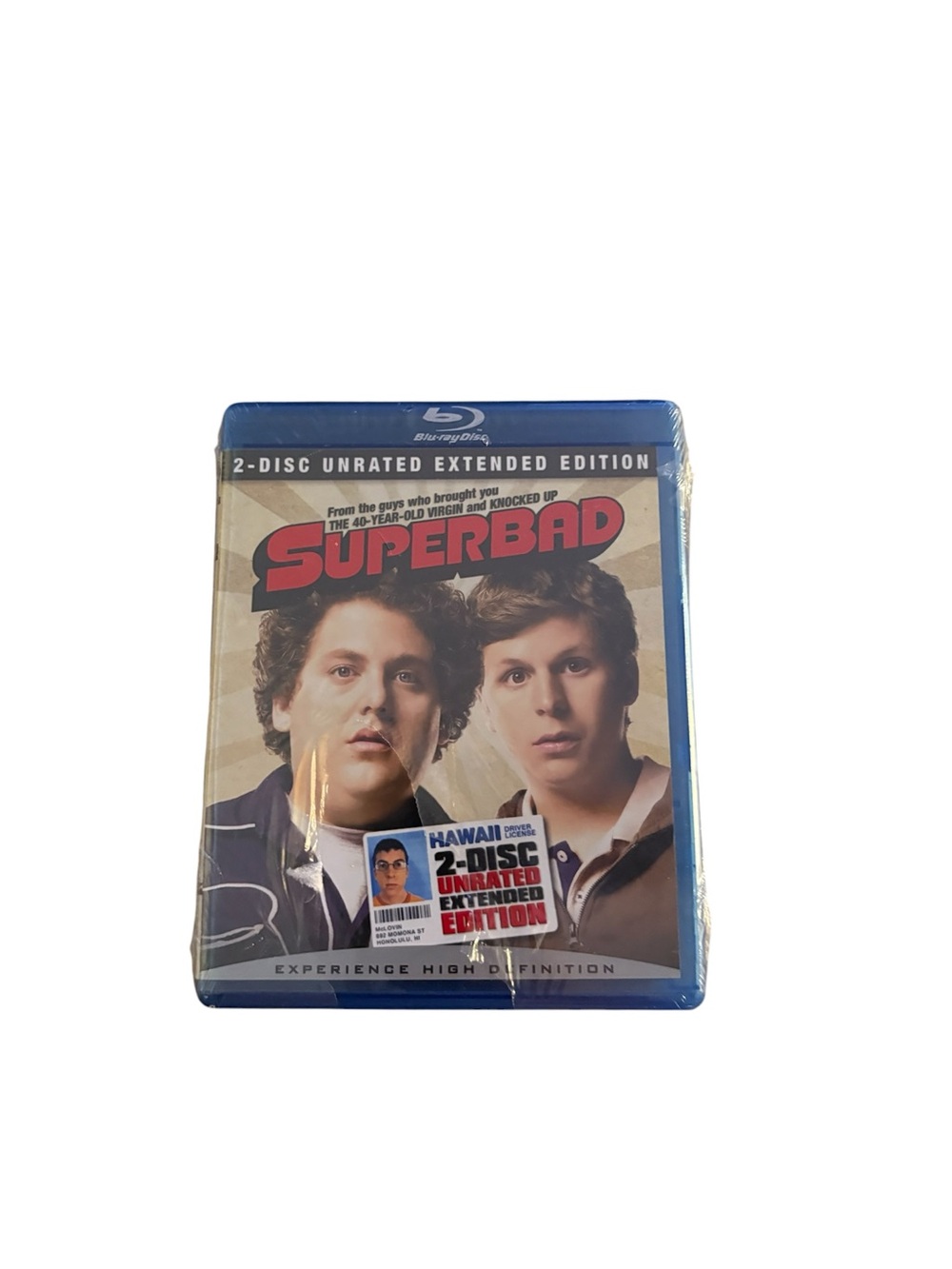 Superbad Blu-ray 2-Disc Unrated Extended Edition - Blue